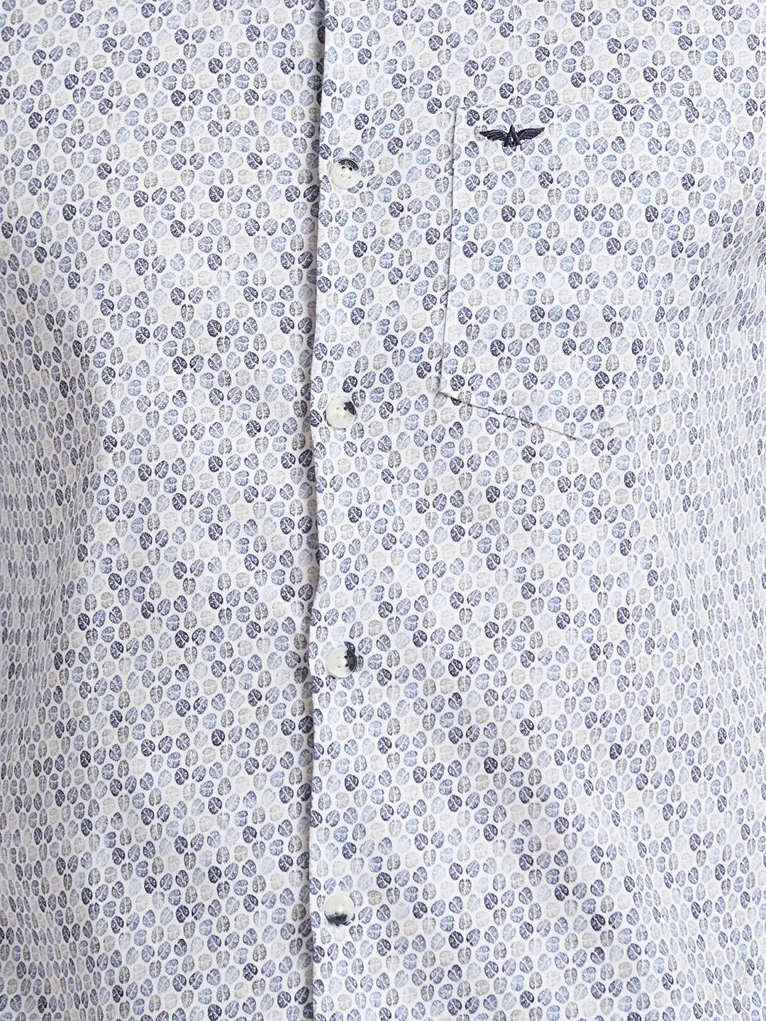 Men Grey Slim Fit Checks Cotton Shirts