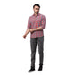 Park Avenue Men Blue Structure Slim Fit Cotton Shirt