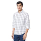 Men Red Slim Fit Checks  Cotton   Shirts