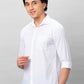 Park Avenue Men Blue Print Slim Fit Cotton Shirts