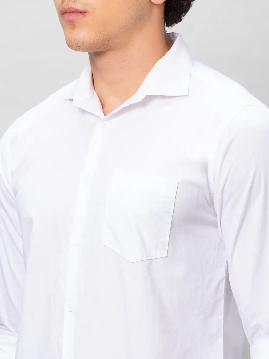 Park Avenue Men Blue Print Slim Fit Cotton Shirts