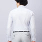 Park Avenue Men Grey Solid Slim Fit Cotton Shirts