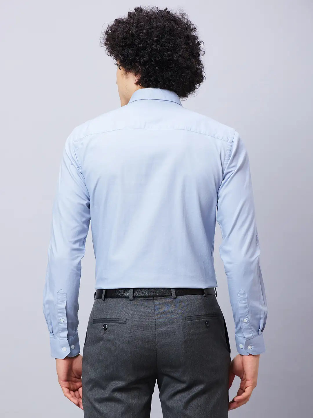 Park Avenue Men Red Solid Slim Fit Cotton Shirts