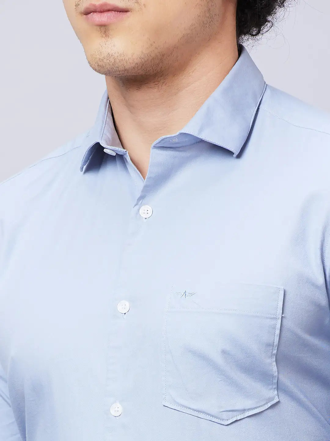 Park Avenue Men Red Solid Slim Fit Cotton Shirts