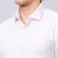 Park Avenue Men White Solid Slim Fit Cotton Shirts