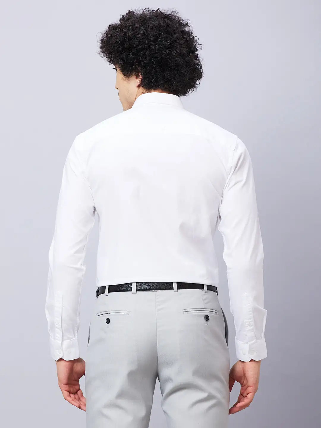 Park Avenue Men Blue Checks Slim Fit Cotton Shirts