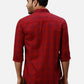 Park Avenue Slim Fit Printed Medium Grey Shirt