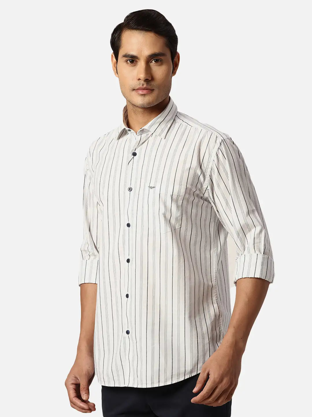 Park Avenue Slim Fit Printed Medium Red Shirt