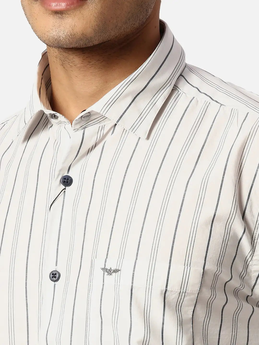 Park Avenue Slim Fit Printed Medium Red Shirt