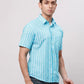 Men White Super Slim Fit Solid Cotton Blend Shirts