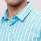 Men White Super Slim Fit Solid Cotton Blend Shirts