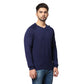 Men Regular Fit Black Sweater