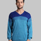 Men Regular Fit  Violet Sweater