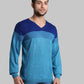 Men Regular Fit  Violet Sweater
