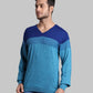 Men Regular Fit  Violet Sweater