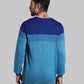 Men Regular Fit  Violet Sweater