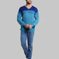 Men Regular Fit  Violet Sweater