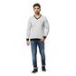 Men Regular Fit Blue Sweater