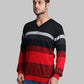 Men Regular Fit  Blue Sweater