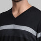 Men Regular Fit  Blue Sweater