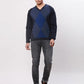 Park Avenue Men Black Argyle Regular Acrylic Blend Full Sleeve Pullover