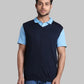 Men Regular Fit Black Sweater