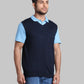 Men Regular Fit Black Sweater