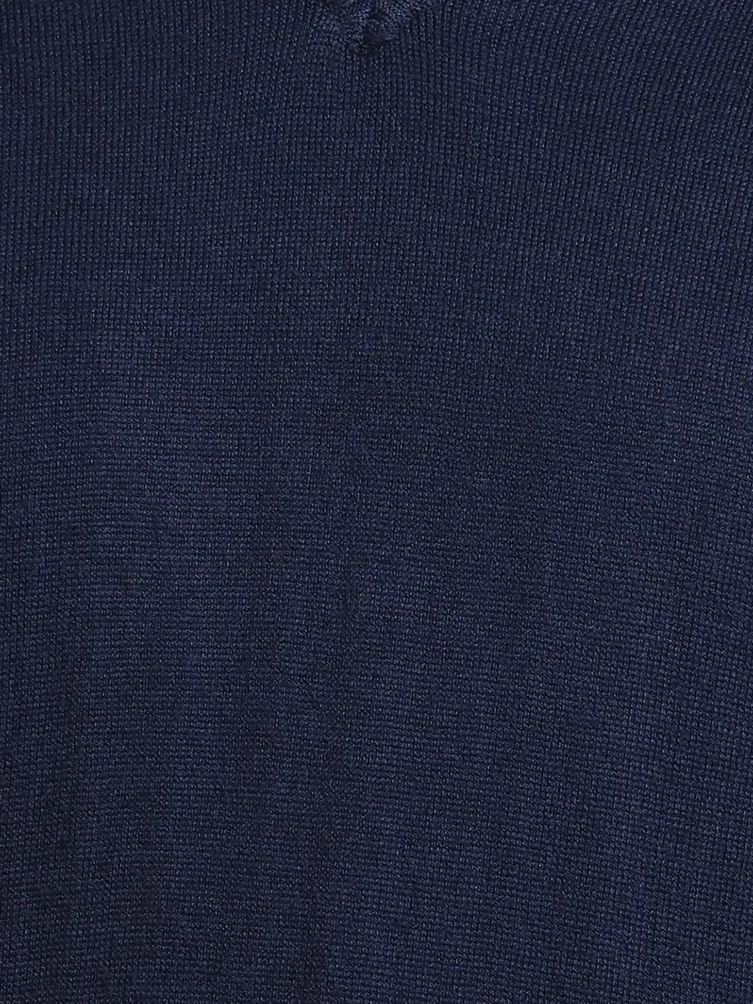 Men Regular Fit Black Sweater