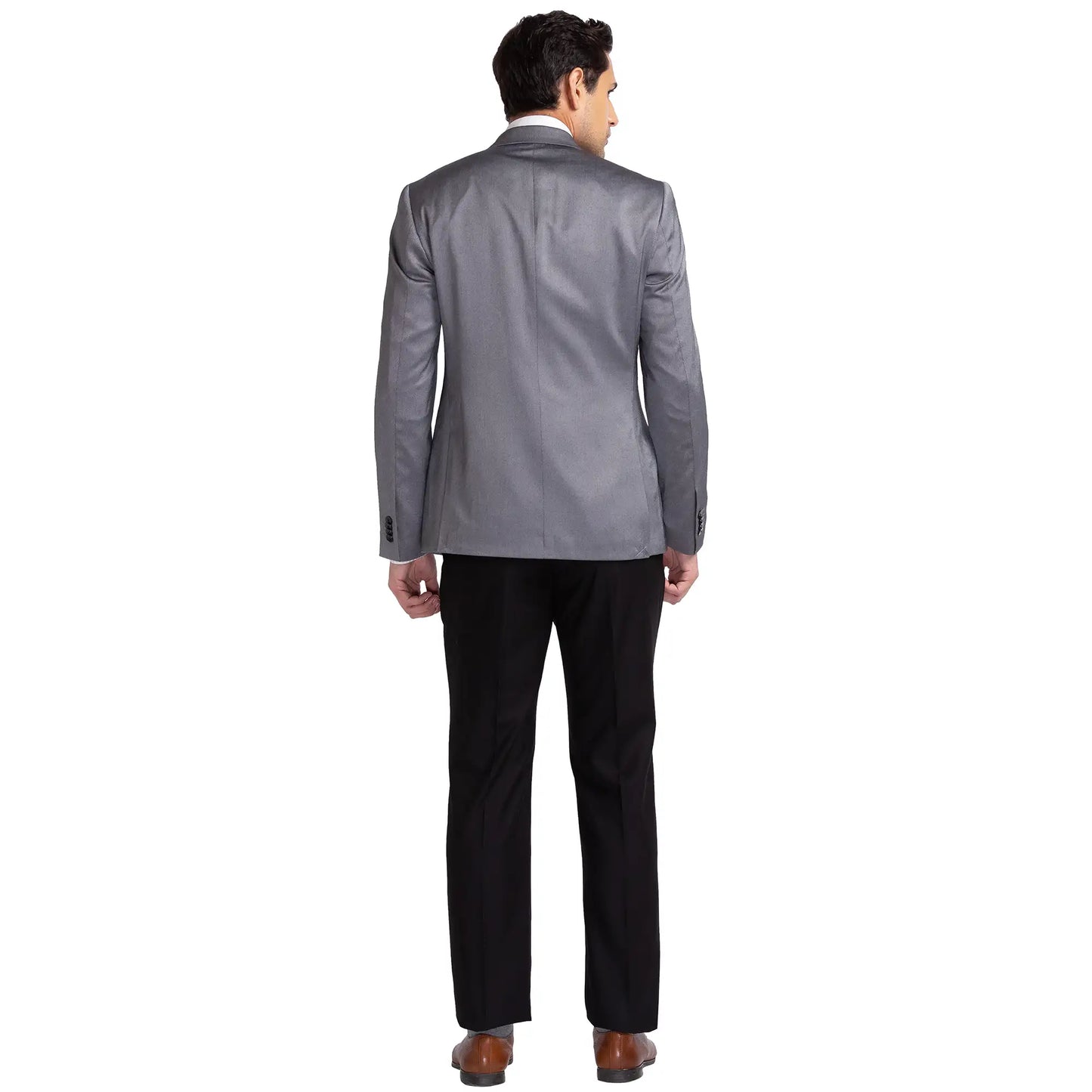 Men Regular Fit Fawn Suit