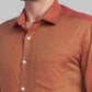 Men Regular Fit Maroon Shirt