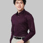 Men Regular Fit Maroon Shirt