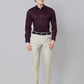 Men Regular Fit Maroon Shirt