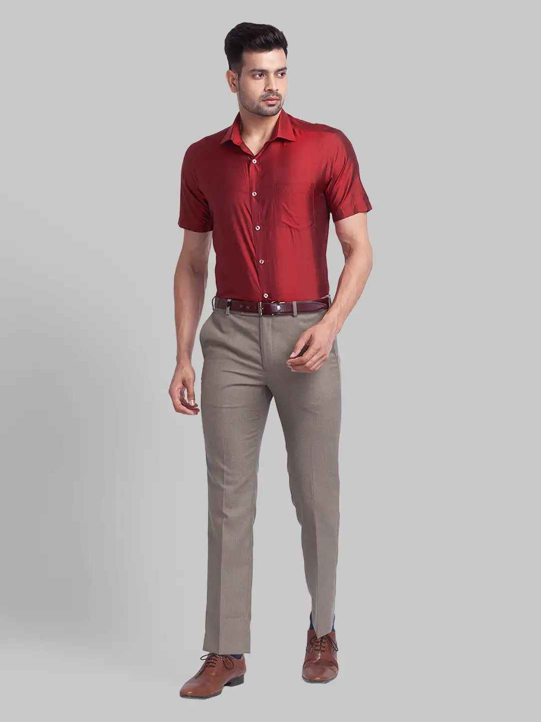 Men Regular Fit White Shirt
