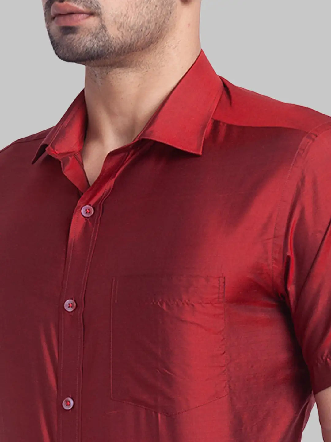 Men Regular Fit White Shirt