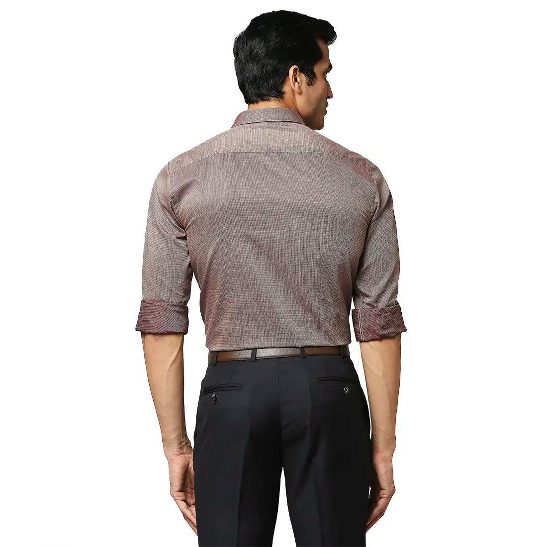 Park Avenue Dark Maroon Shirts