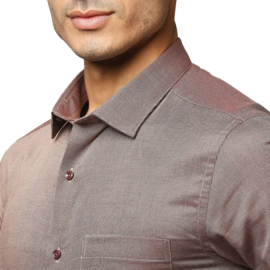 Park Avenue Dark Maroon Shirts