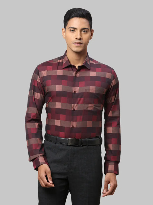 Men Regular Fit Blue Shirt