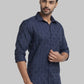 Men Slim Fit Maroon Shirt