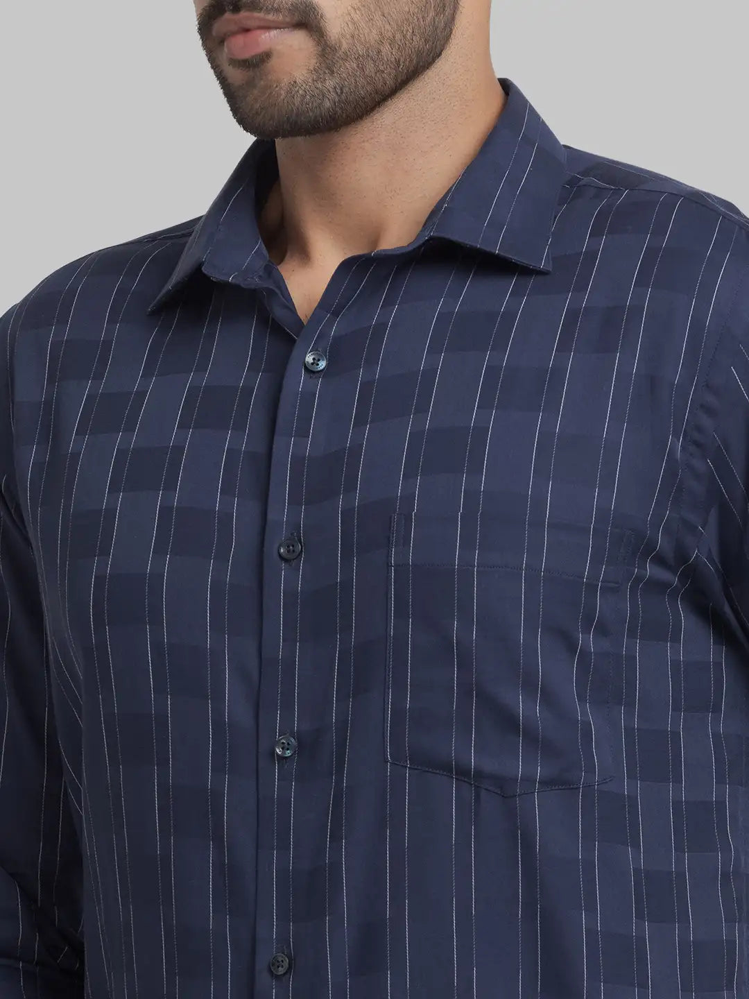 Men Slim Fit Maroon Shirt
