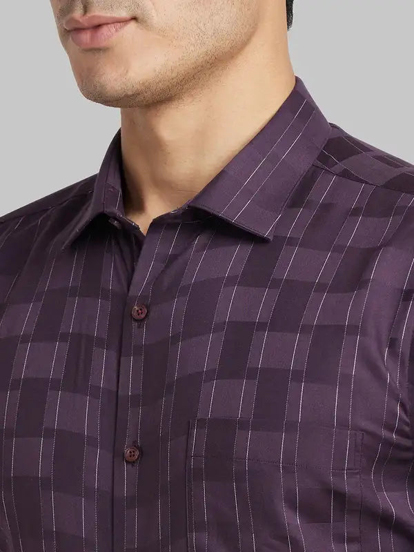 Men Slim Fit Green Shirt