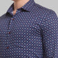 Men Slim Fit White Shirt
