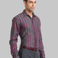 Men Slim Fit Blue Shirt