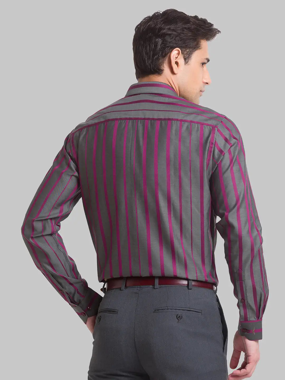 Men Slim Fit Blue Shirt