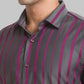 Men Slim Fit Blue Shirt