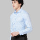 Men Slim Fit Yellow Shirt