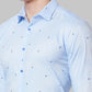 Men Slim Fit Yellow Shirt