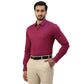Men Blue Super Slim Fit Structure Viscose Polyester Blend Suit