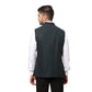Men Slim Fit Maroon Bundi
