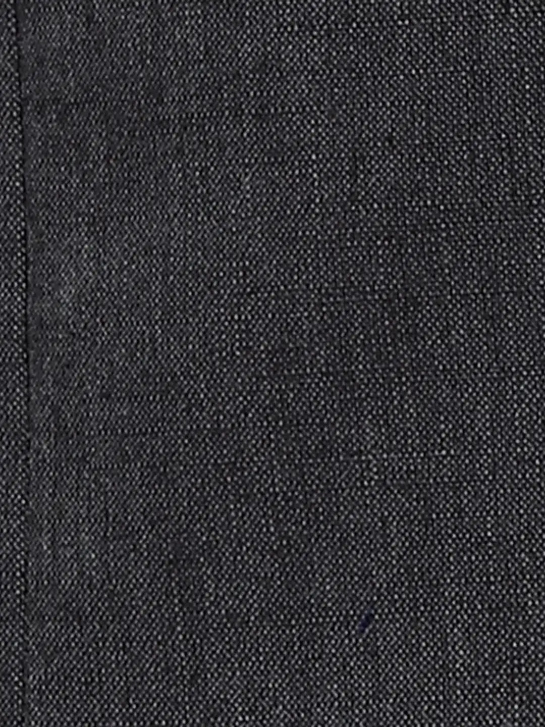 Park Avenue Men Green Chambray Slim Fit Polyester Blend Waist Coat