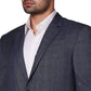 Men Regular fit Dark Blue Suit